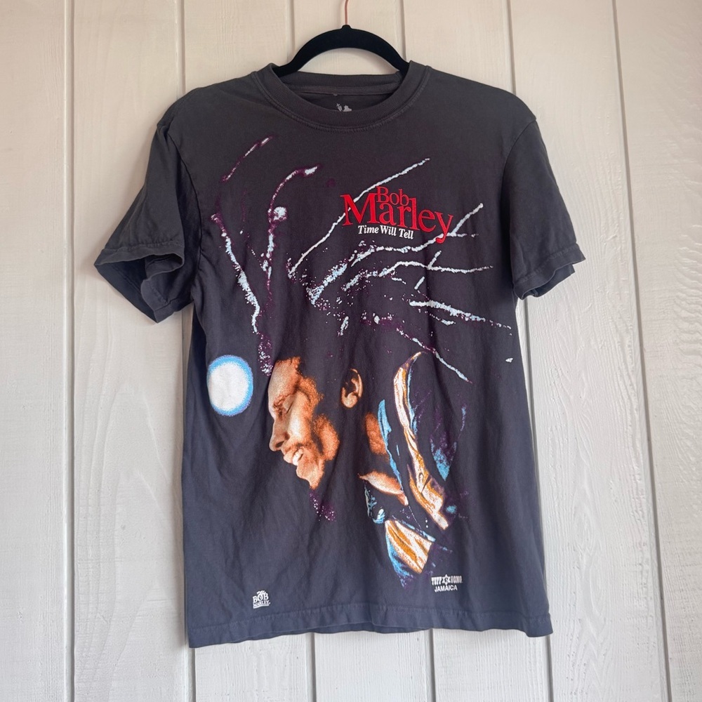 Bob Marley Black Graphic Tee